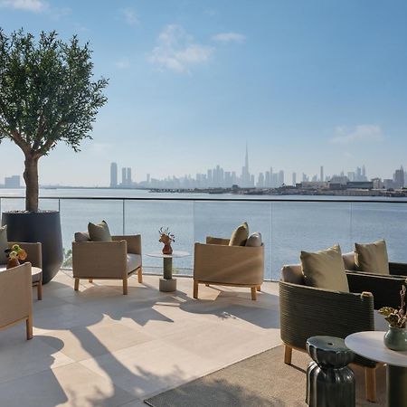 Address Creek Harbour Hotel Dubai Eksteriør billede View from the terrace